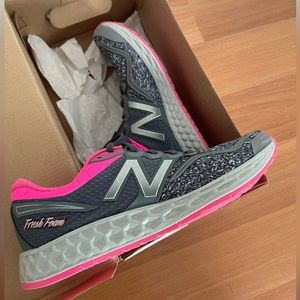 BNWT New Balance Running Shoe -Fresh Foam Zante - Pink /Grey - New Balance Shoes